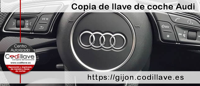 Copias de laves de Audi en Gijón gijon Copias de llaves de Audi en Gijón
