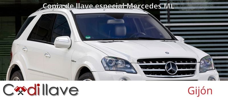 Copias de laves de Mercedes ML en Gijón gijon Copias de llaves de Mercedes ML en Gijón