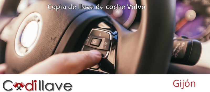 Copias de llaves de Volvo en Gijón